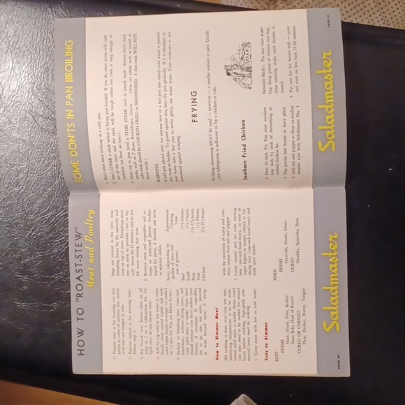 Vintage 1954 Saladmaster Recipe Book - Picture 6 of 10